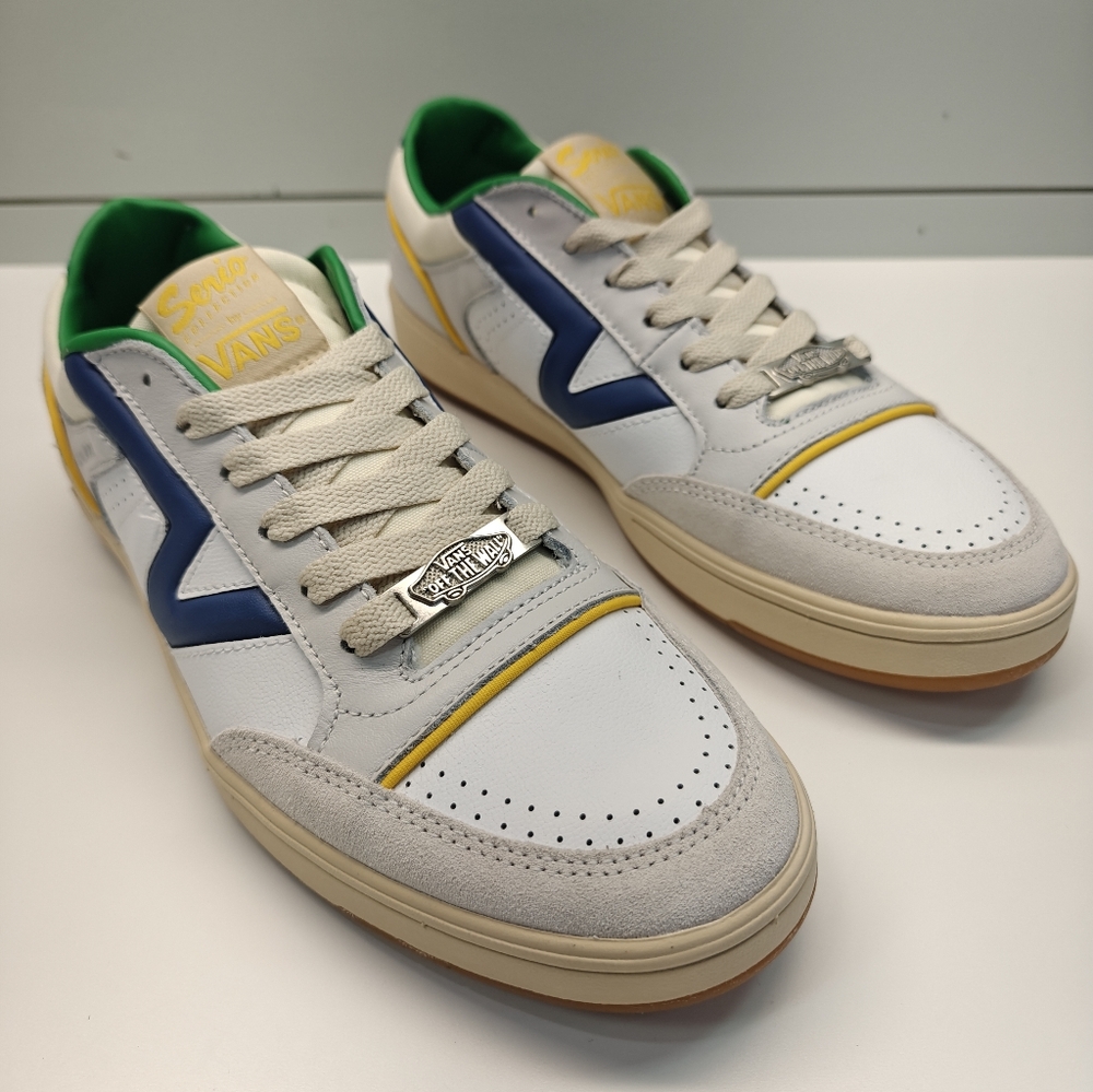 Vans Lowland CC JMP SERIO Collection Multicolor Navy Green Sneakers Men's 11.5 - Picture 2 of 11